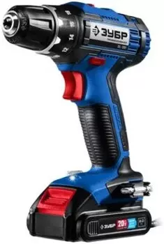 Шуруповерт Зубр DL-201-22 (2АКБ-2Ач, в кейсе)