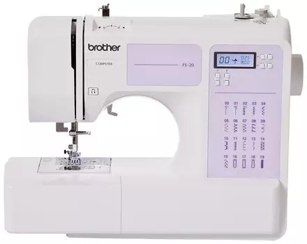 Швейная машина Brother FS20S белый/фиолетовый