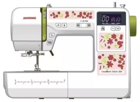 Швейная машина Janome Excellent Stitch 200 белый