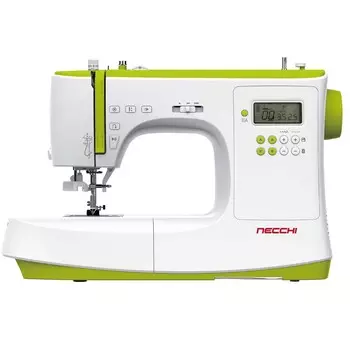 Швейная машина Necchi 5885 белый/зеленый