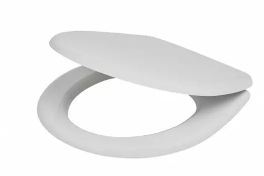 Сиденье для унитаза Jika VEGA с крышкой дюропласт, антибакт, с хром. металл. петлями, мягкое закрыв. (9153.5 300 063)