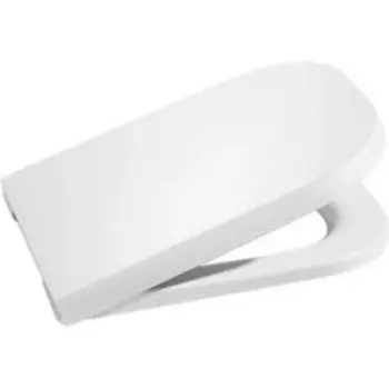 Сиденье для унитаза Кировит ДОМИНО Люкс с системой Soft-close, белое (Вн Кир5)