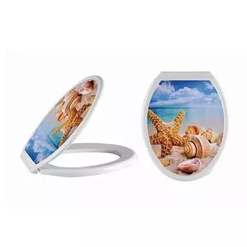 Сиденье для унитаза Nova NV2012.001 белый