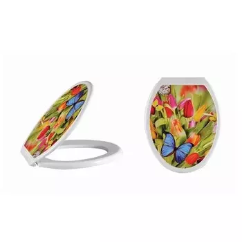 Сиденье для унитаза Nova NV2012.004 белый