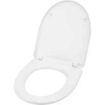 Сиденье для унитаза Sanita ИДЕАЛ, СТАНДАРТ, ВИКТОРИЯ, ЛАДА, МАРС с пластиковым креплением, м/лифт (20975010)