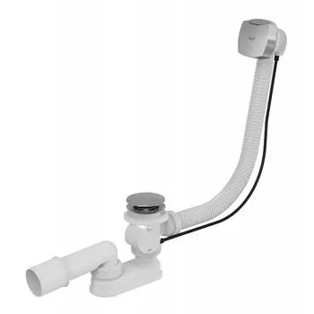 Сифон Alca Plast A51CRM для ванны хром