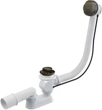 Сифон Alca Plast A55ANTIC-120-RU-01 для ванны автомат комплект металл под бронзу