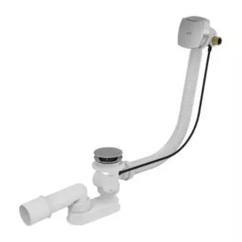 Сифон Alca Plast A565CRM1 для ванны для ванн с толстыми стенками