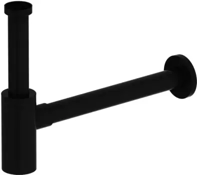 Сифон Damixa Option 210800300 чёрный матовый