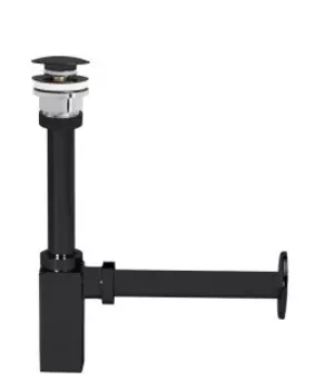 Сифон E.C.A. 102119055C1EX матовый черный