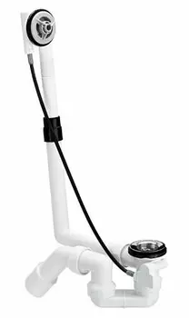 Сифон Viega Multiplex 103071 для стандартных ванн, 40/50x540, без накладок