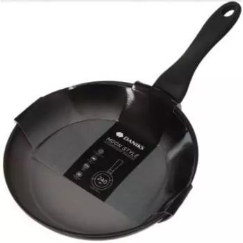 Сковорода Daniks FPW-24-SLVR-BLK