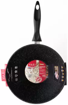 Сковорода VARI KKLWBL35128 черный гранит
