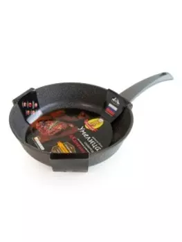 Сковорода VARI Умелица 26см серый (gu32126)