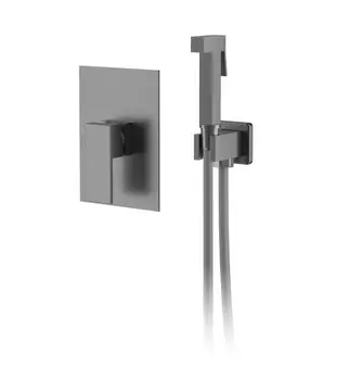 Смеситель для биде D&K Bayern.Liszt серый графит (DA1515006)