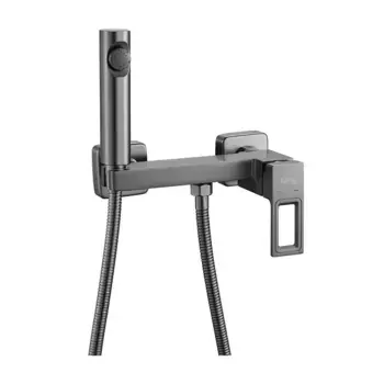 Смеситель для биде Raffine F0596T-1 оружейная сталь