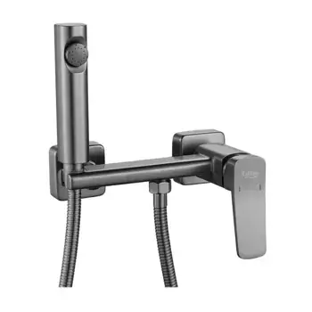 Смеситель для биде Raffine F0599T-1 оружейная сталь