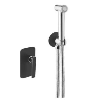 Смеситель для биде Rose R1305H черный