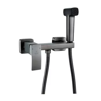 Смеситель для биде Rose R1505T-1 оружейная сталь