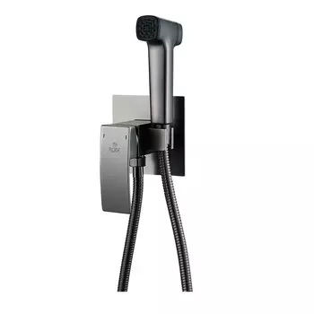 Смеситель для биде Rose R1505T-2 оружейная сталь