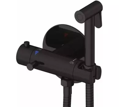 Смеситель для биде Rose R915H черный