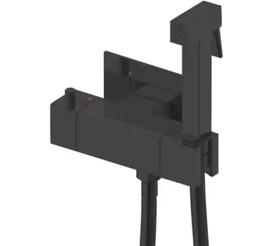 Смеситель для биде Rose R965H черный