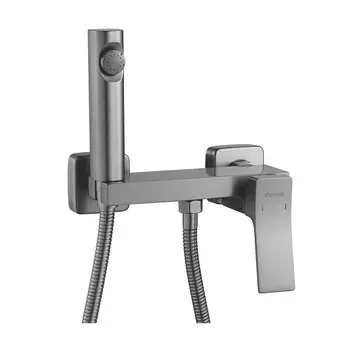 Смеситель для биде Shevanik S4005T-1 оружейная сталь