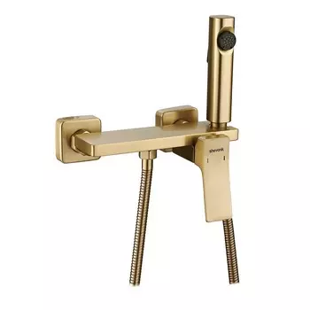 Смеситель для биде Shevanik S6105G-1 золотой сатин