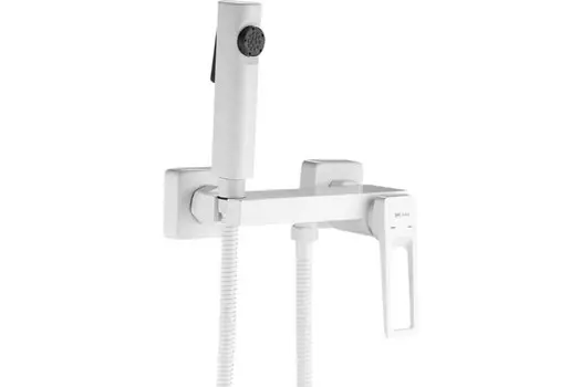 Смеситель для биде Shevanik S6805C-1 белый