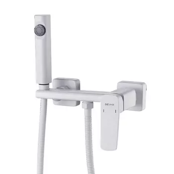 Смеситель для биде Shevanik S9905C-1 белый