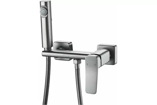 Смеситель для биде Shevanik S9905T-1 оружейная сталь