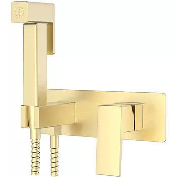 Смеситель для биде Splenka S01.52.03 сатин золотой