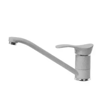 Смеситель для кухни АкваГранитЭкс C-1040 серый (310)