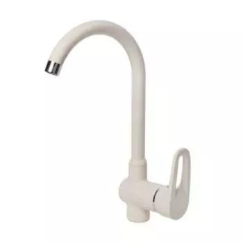 Смеситель для кухни АкваГранитЭкс C-5035 бежевый (328)