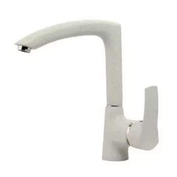 Смеситель для кухни АкваГранитЭкс C-7040 белый (331)
