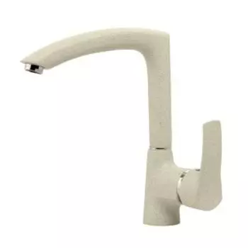 Смеситель для кухни АкваГранитЭкс C-7040 бежевый (328)