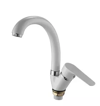 Смеситель для кухни Ammore A5003-C белый