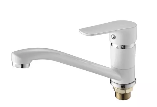 Смеситель для кухни Ammore A5403-C белый