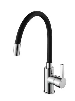 Смеситель для кухни Ammore A5506-1 хром/черный