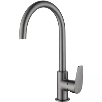 Смеситель для кухни Aquatek БЕТТА шлиф. черный хром AQ1182BGM