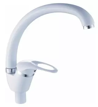 Смеситель для кухни Cron CN4103-8 белый