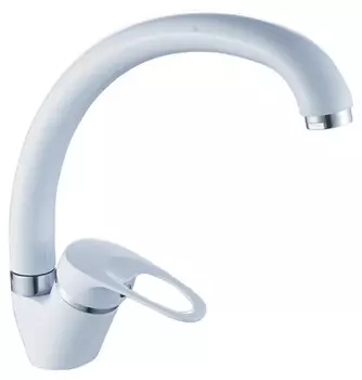 Смеситель для кухни Cron CN4113-8 белый