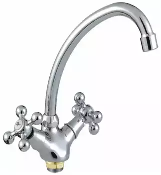 Смеситель для кухни Cron CN4119-2 хром