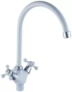 Смеситель для кухни Cron CN4308-8 белый