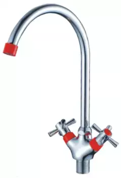 Смеситель для кухни Cron CN46142-6 красный