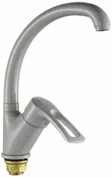 Смеситель для кухни Cron CN77318-MC серый