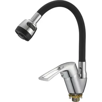 Смеситель для кухни D-Lin D150422-1T хром/черный