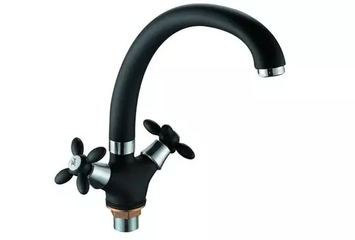 Смеситель для кухни D-Lin D153808-A черный