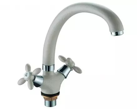 Смеситель для кухни D-Lin D153808-K песочный