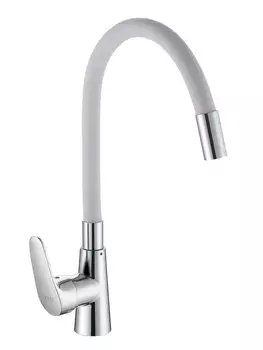 Смеситель для кухни D-Lin D155302-2 хром/серый